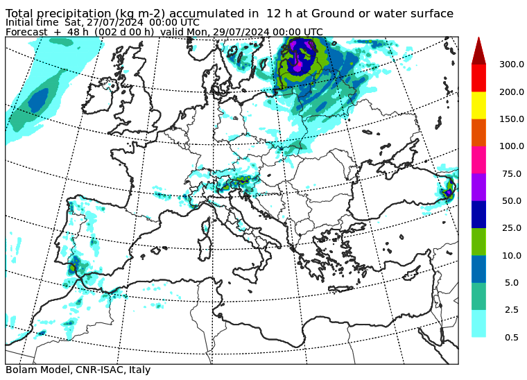 allerta meteo domenica 28 luglio