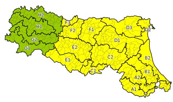 allerta meteo emilia romagna 20 luglio