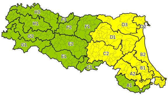 allerta meteo emilia romagna