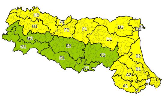 allerta meteo emilia romagna