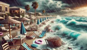 allerta meteo estate maltempo lido stabilimento balneare