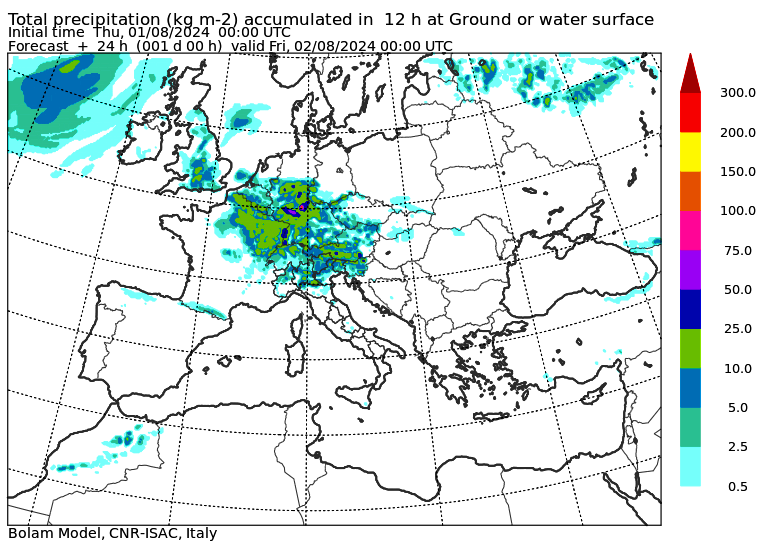 allerta meteo giovedì 1 agosto sera