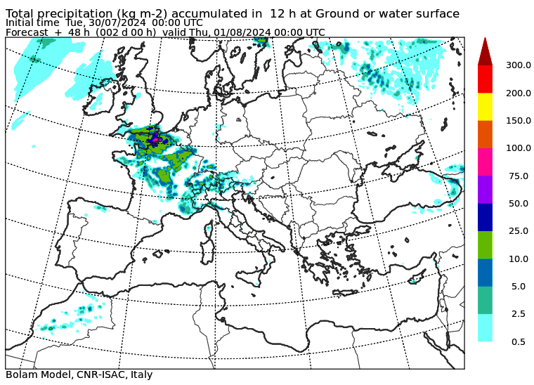 allerta meteo mercoledì 31 luglio pomeriggio sera