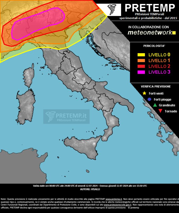 allerta meteo pretemp 12 luglio