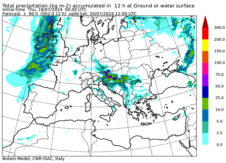 allerta meteo sabato 20 luglio mattina