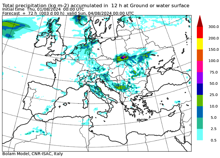 allerta meteo sabato 3 agosto sera