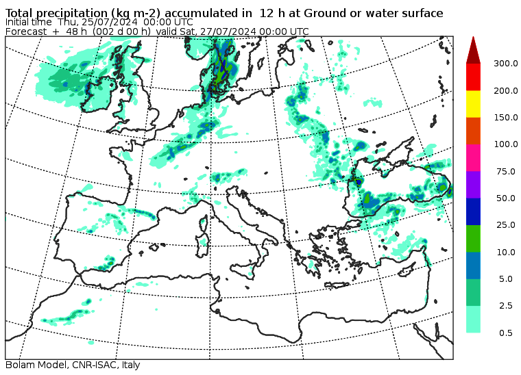 allerta meteo venerdì 26 luglio
