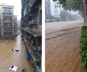 alluvione cina inondazioni