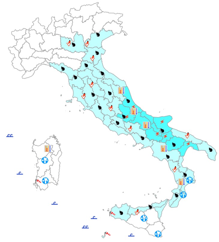 bollettino meteo protezione civile 2 luglio
