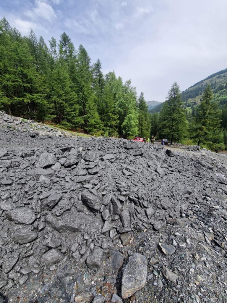 colata detriti Sauze di Cesana piemonte