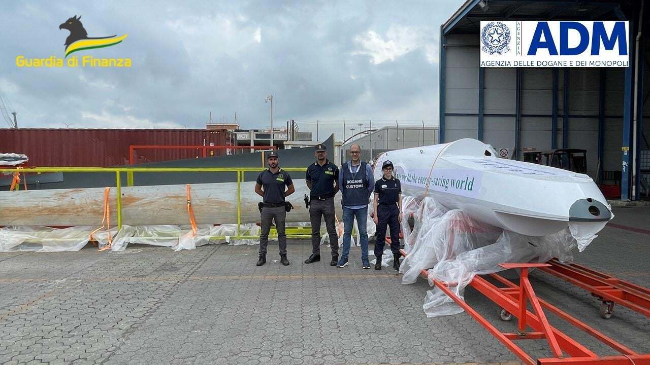 drone guerra porto gioia tauro