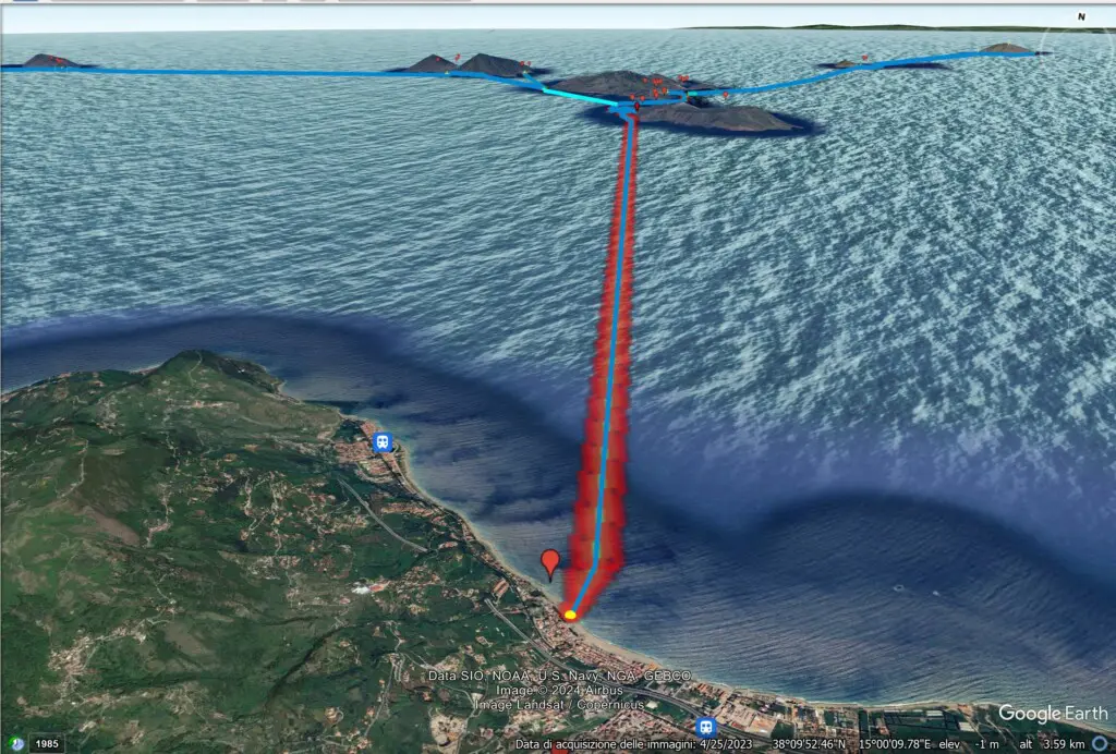 droni trasporto medico isole eolie