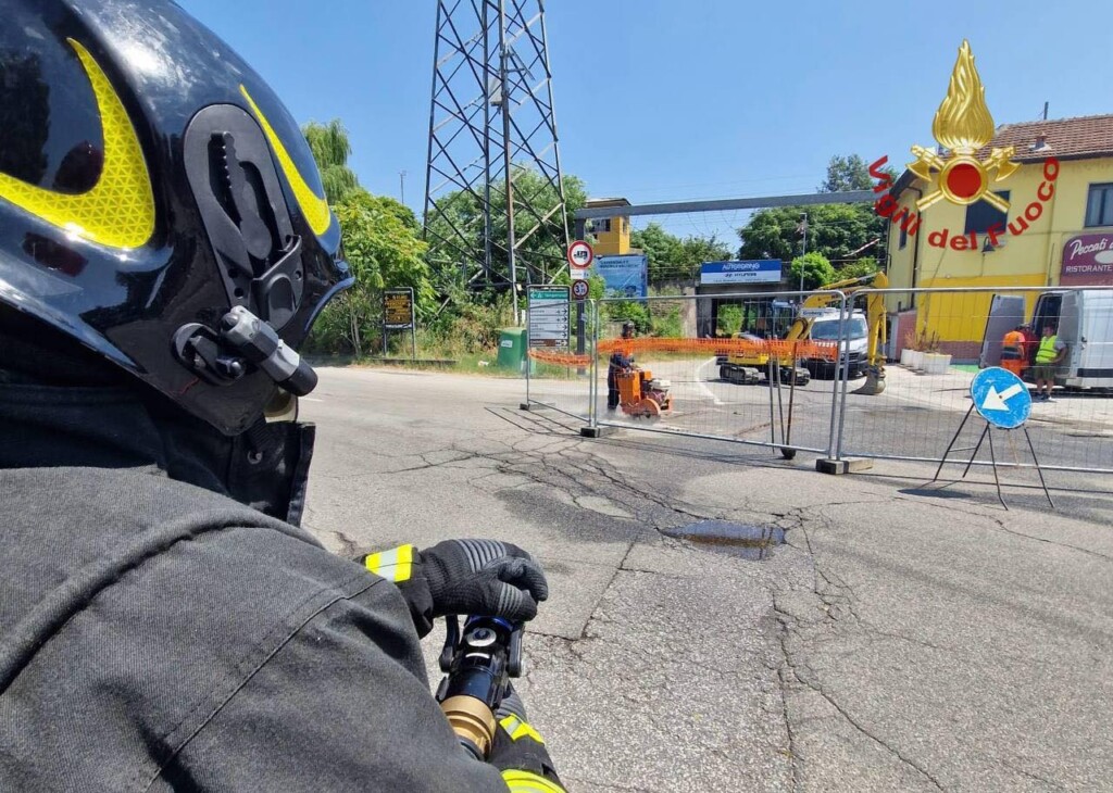 fuga di gas pavia