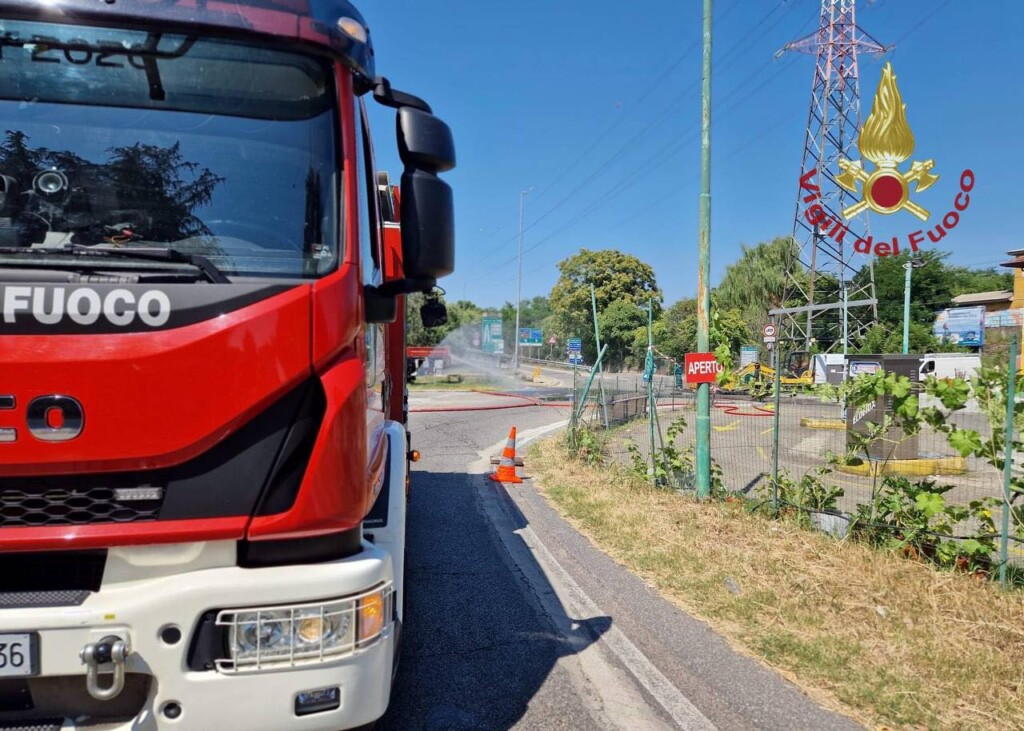 fuga di gas pavia