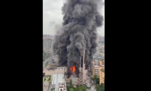incendio cina