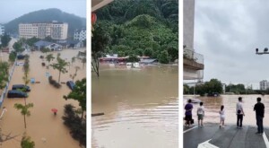 inondazioni cina