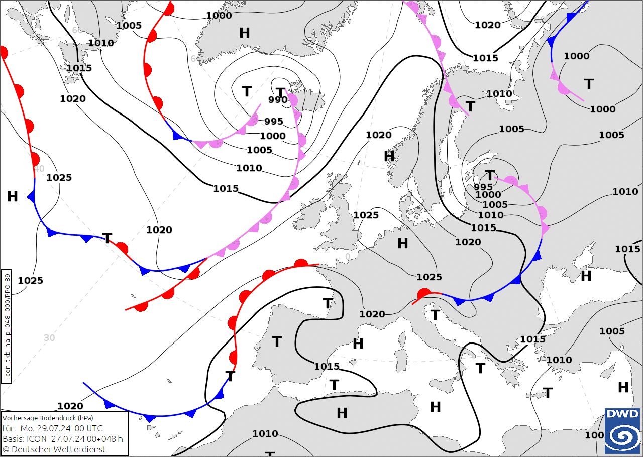 meteo domenica 28 luglio sera