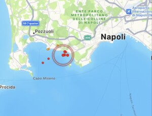 sciame sismico campi flegrei 2 luglio 2024