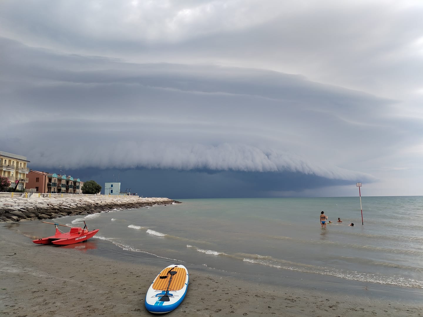 shelf cloud caorle
