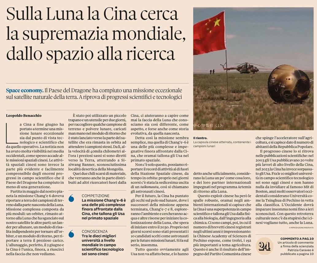 sole24ore speciale luna cina