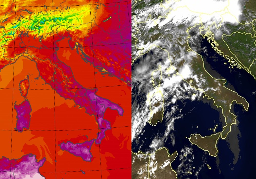 temperature massime 1 luglio 2024