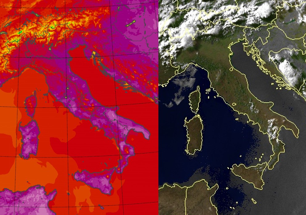 temperature massime 11 luglio 2024