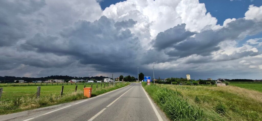 temporale caluso piemonte