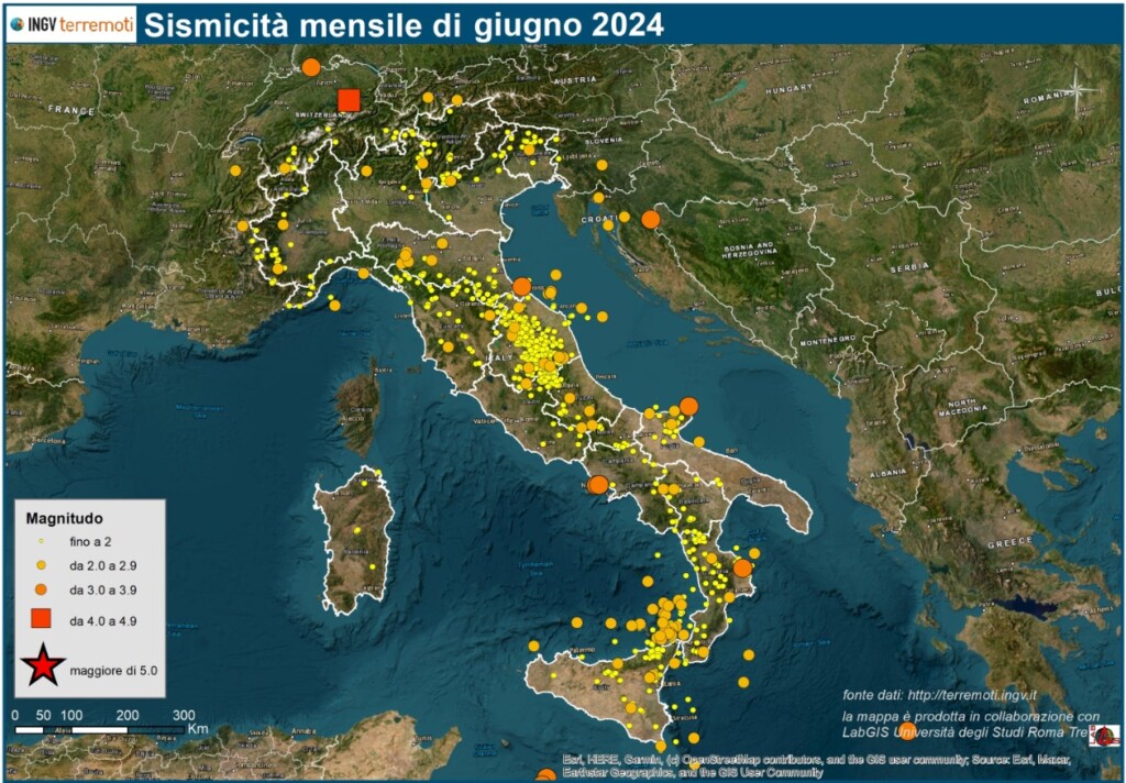 terremoti giugno 2024