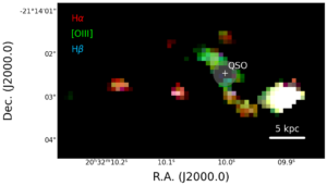 webb quasar galassie