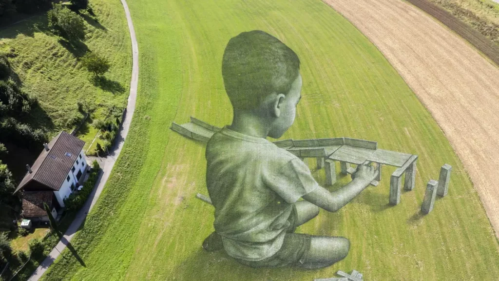 land art biodegradabile