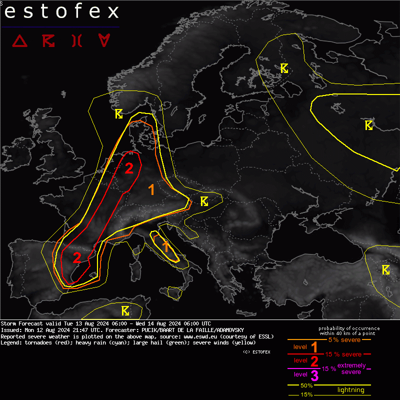 allerta meteo 13 agosto
