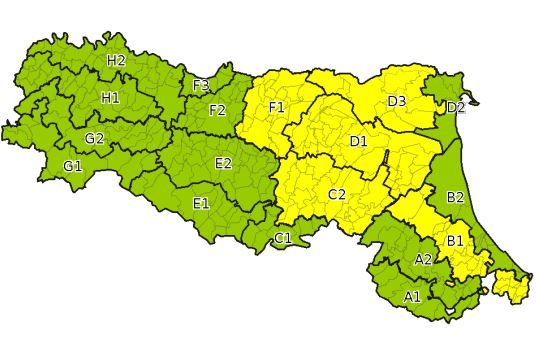allerta meteo emilia romagna