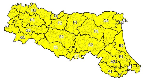 allerta meteo emilia romagna