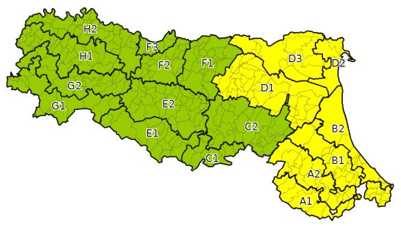 allerta meteo emilia romagna