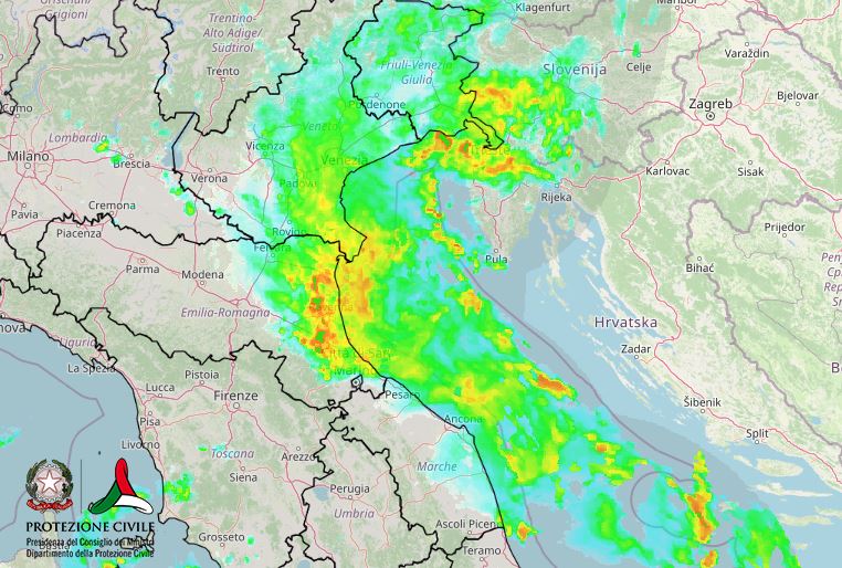 allerta meteo maltempo riviera romagnola emilia romagna