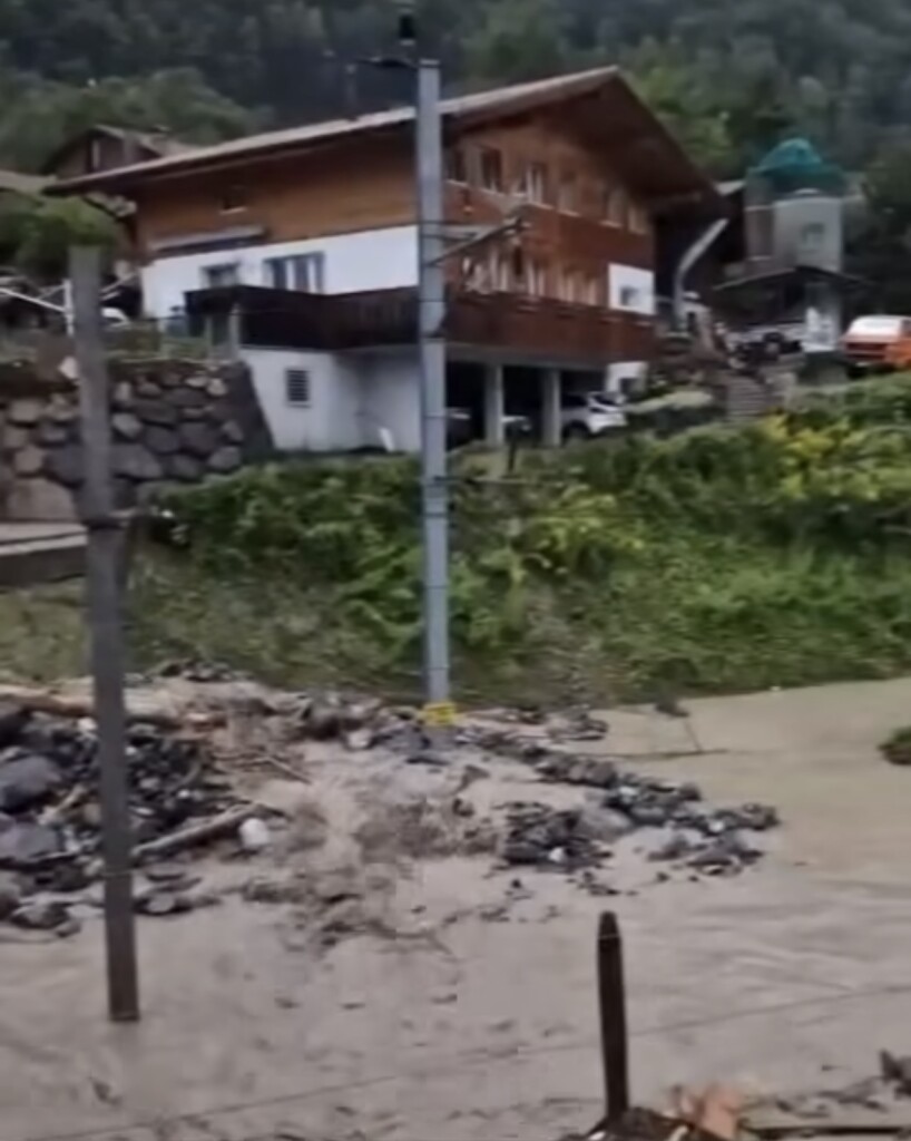 alluvione Brienz Svizzera