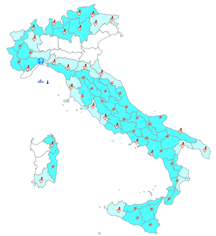 bollettino meteo protezione civile 27 agosto