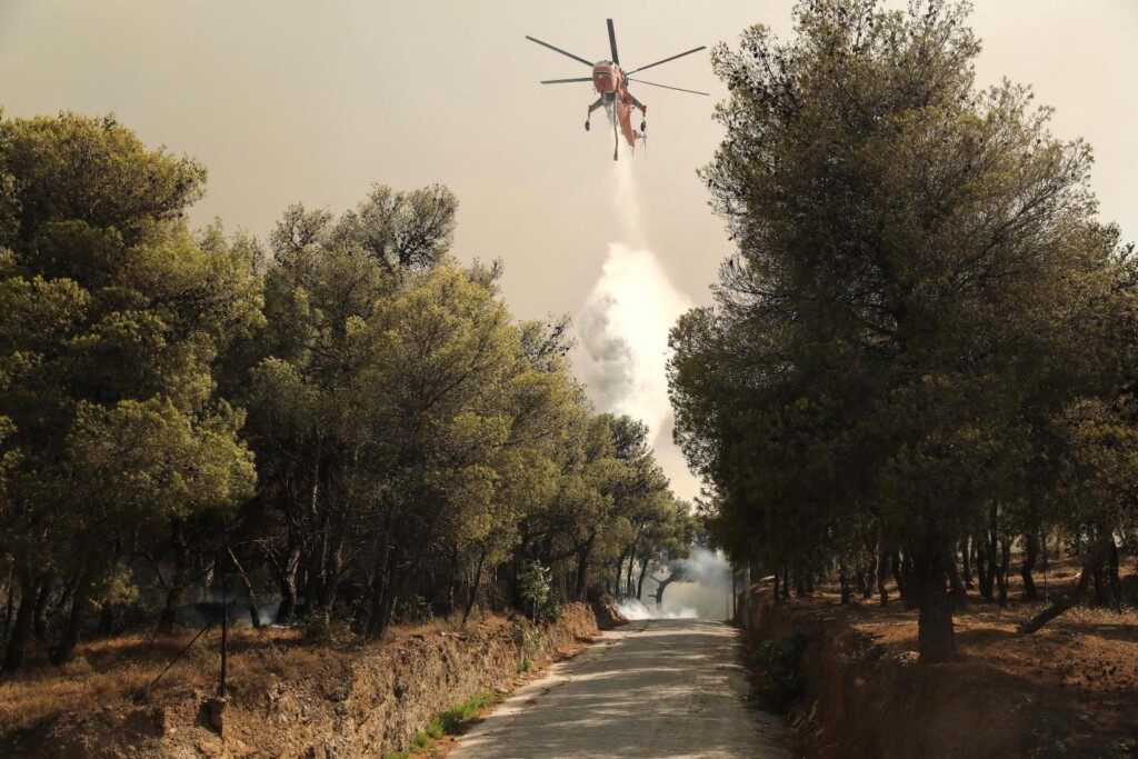 incendi Grecia Atene