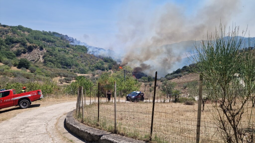 incendio accettura basilicata