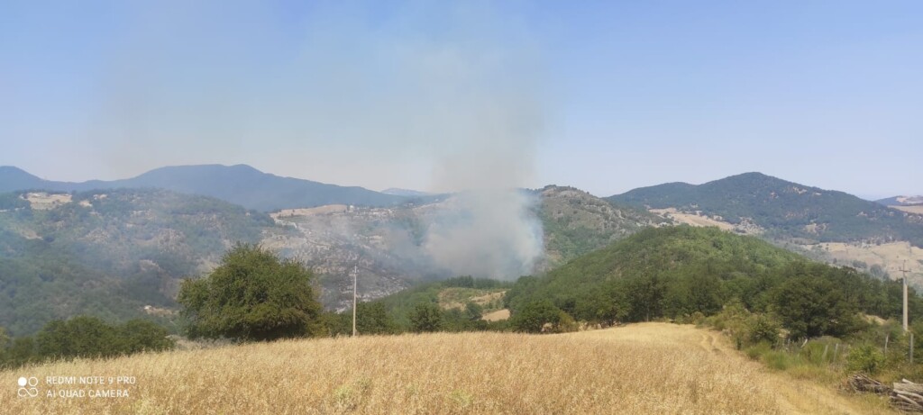 incendio accettura basilicata