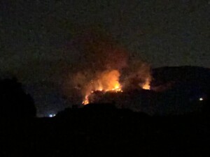 incendio roma artena
