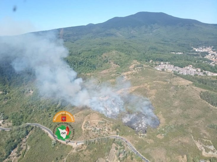 incendio monte amiata