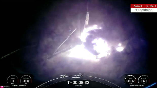 incidente booster spacex