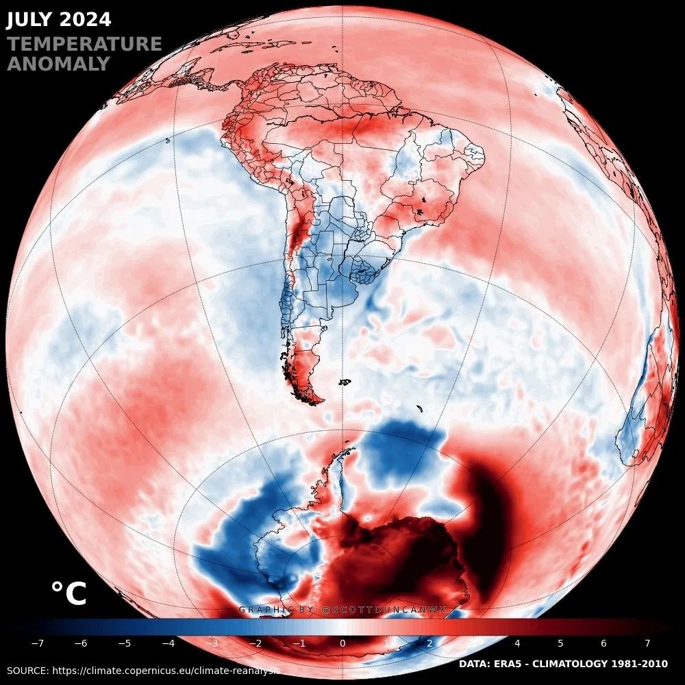 luglio 2024 sud america e antartide