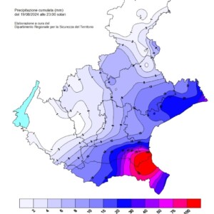 maltempo veneto piogge 19 agosto 2024