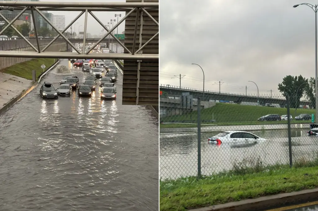 piogge torrenziali montreal