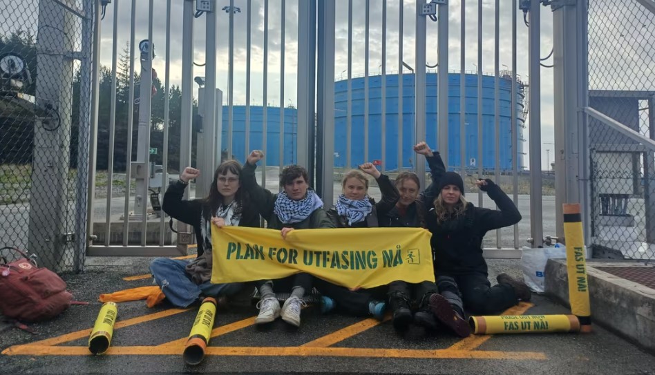 protesta extinction rebellion norvegia