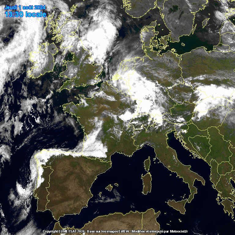 satellite meteo europa 1 agosto