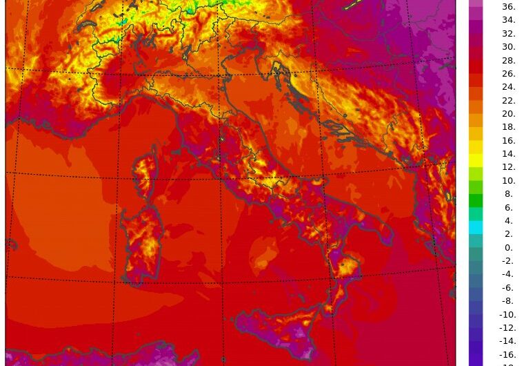 temperature massime 19 agosto