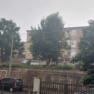 temporale cinquefrondi calabria